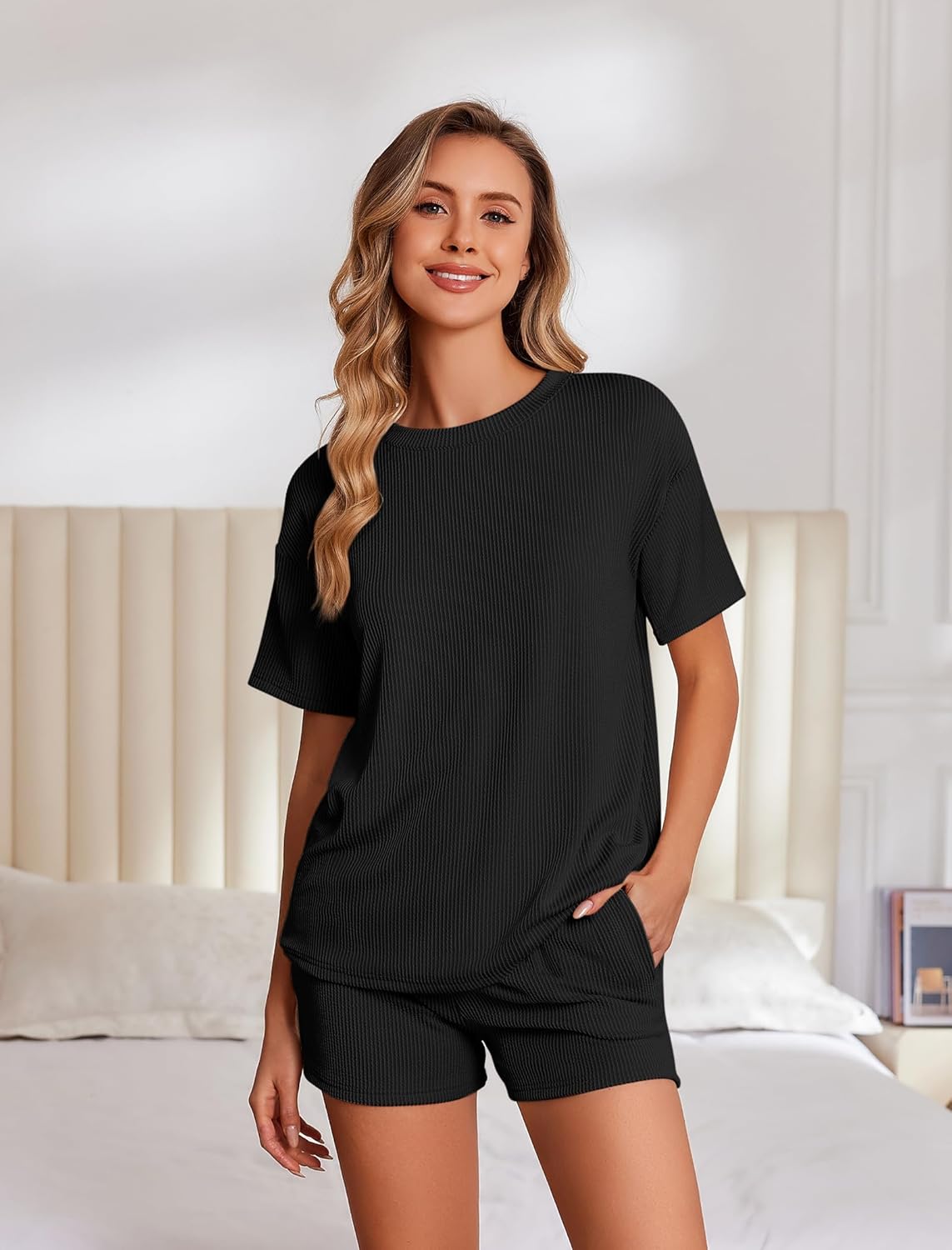 Ekouaer Pajama Sets 2 Piece Lounge Sets (US Only)
