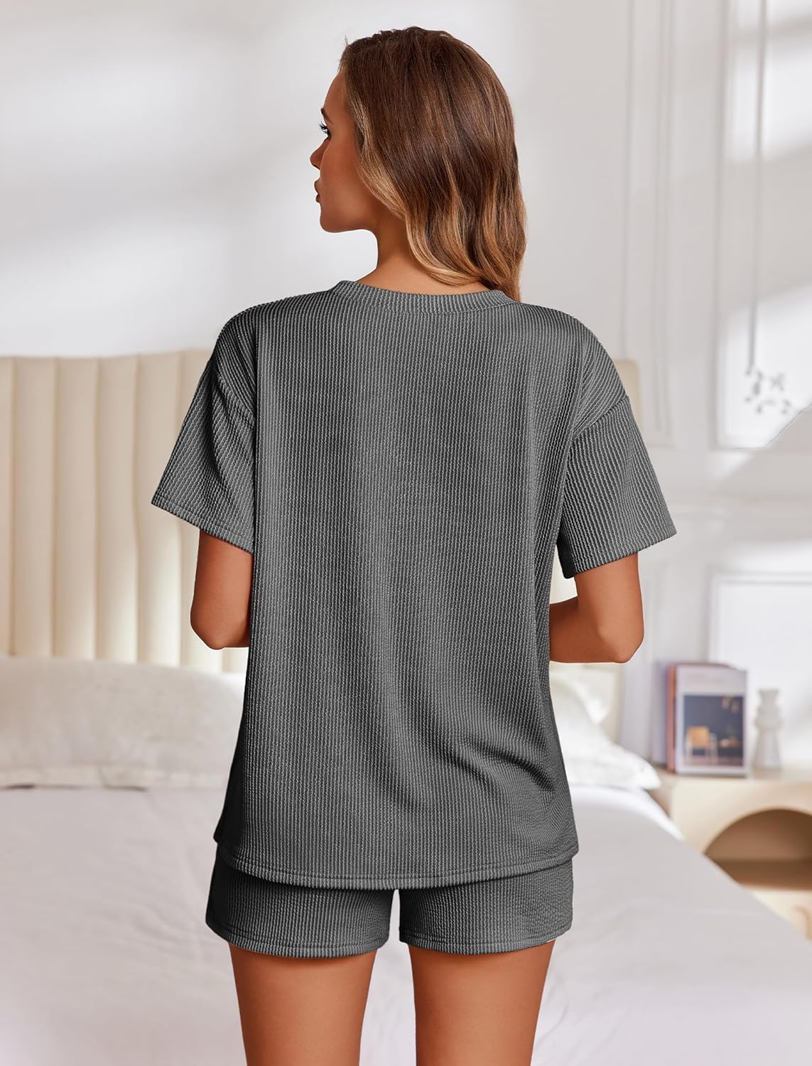 Ekouaer Pajama Sets 2 Piece Lounge Sets (US Only)