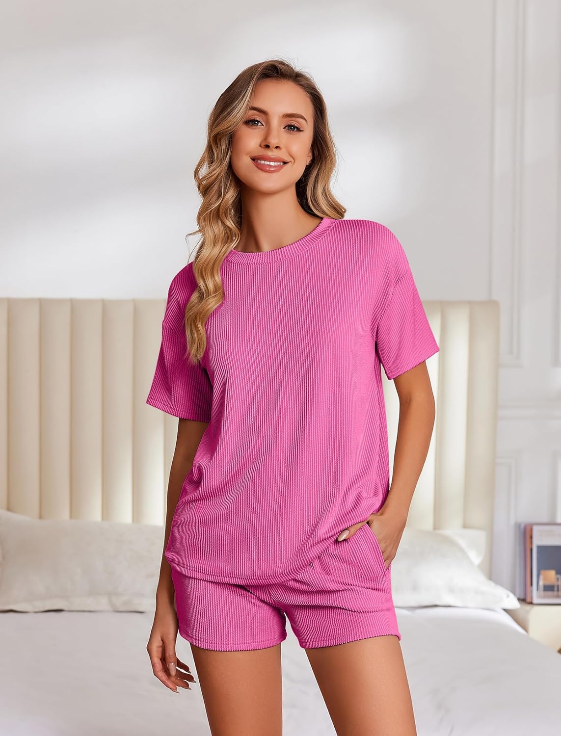 Ekouaer Pajama Sets 2 Piece Lounge Sets (US Only)