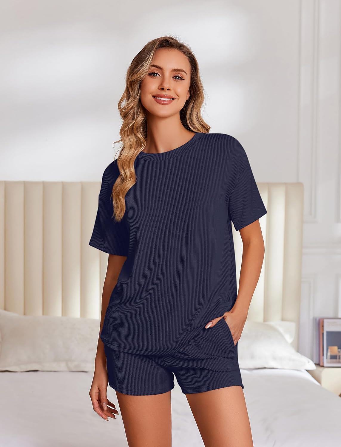 Ekouaer Pajama Sets 2 Piece Lounge Sets (US Only)