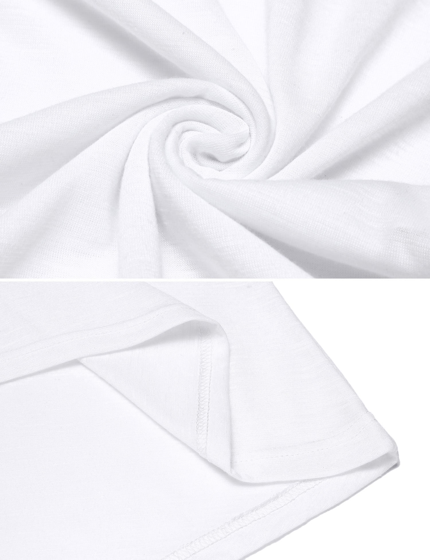 White sleeveless beach dress fabric knit close-up