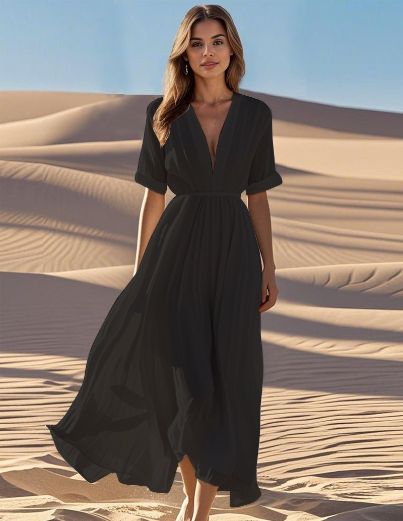 cotton dress elegant Cotton Linen Dress for Women Elegant Casual Summer Spring Button Down Front Long Sleeve Maxi Dress Long Cardigan Cover Ups Shirt Dresses