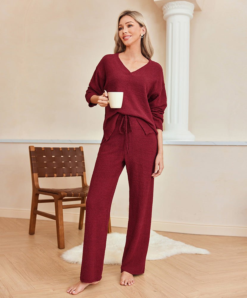 Fuzzy Fleece 2-Piece Lounge Set (US Only)