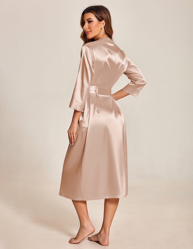 Luxury Sexy Satin Long Robes (US Only)