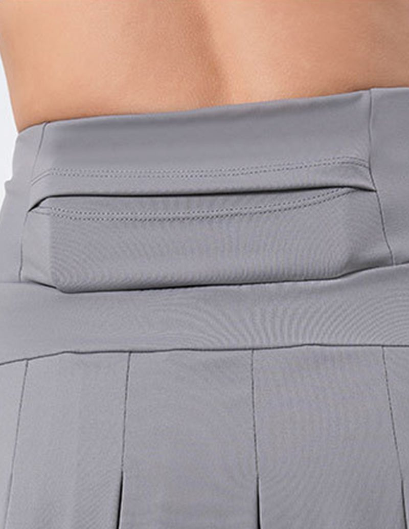 Sleek Athletic Skirt with Pockets