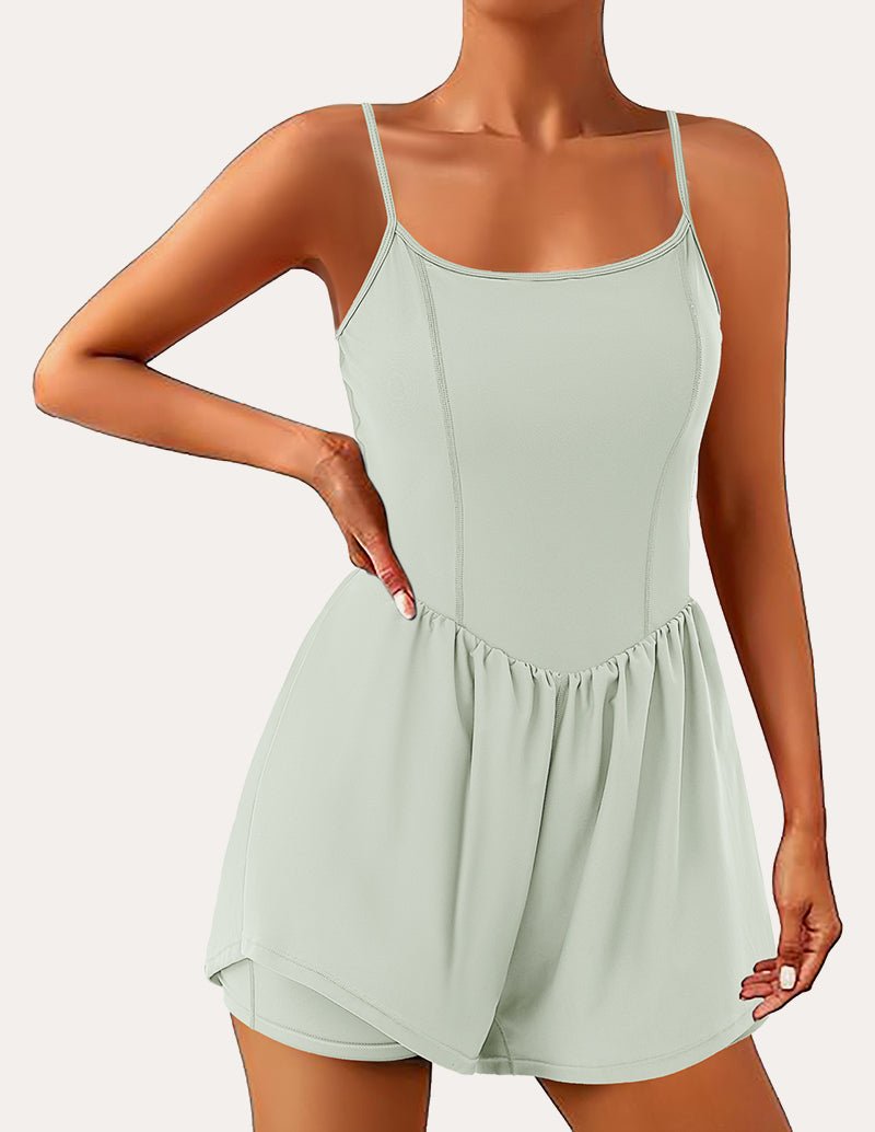 Summer Athletic Shorts Jumpsuit (US Only)