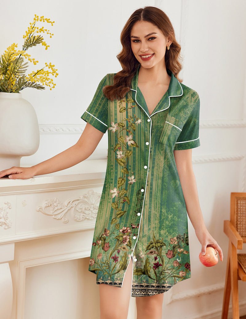 TEDDY Classic Soft Button Down Sleepshirt (US Only)