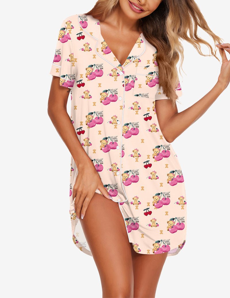 TEDDY Classic Soft Button Down Sleepshirt (US Only)