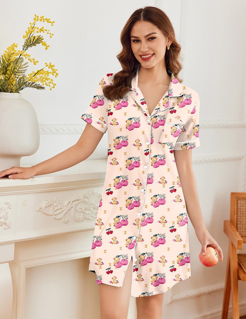TEDDY Classic Soft Button Down Sleepshirt (US Only)