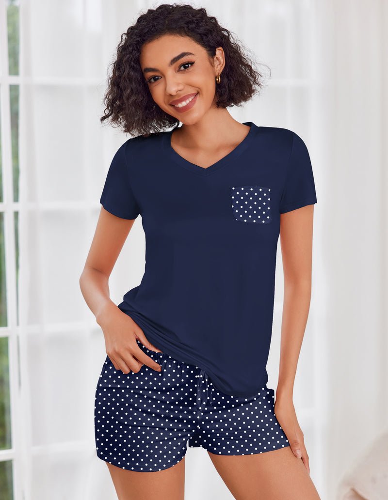Teddy Pajama Sets Short Sleeve Pajamas Set