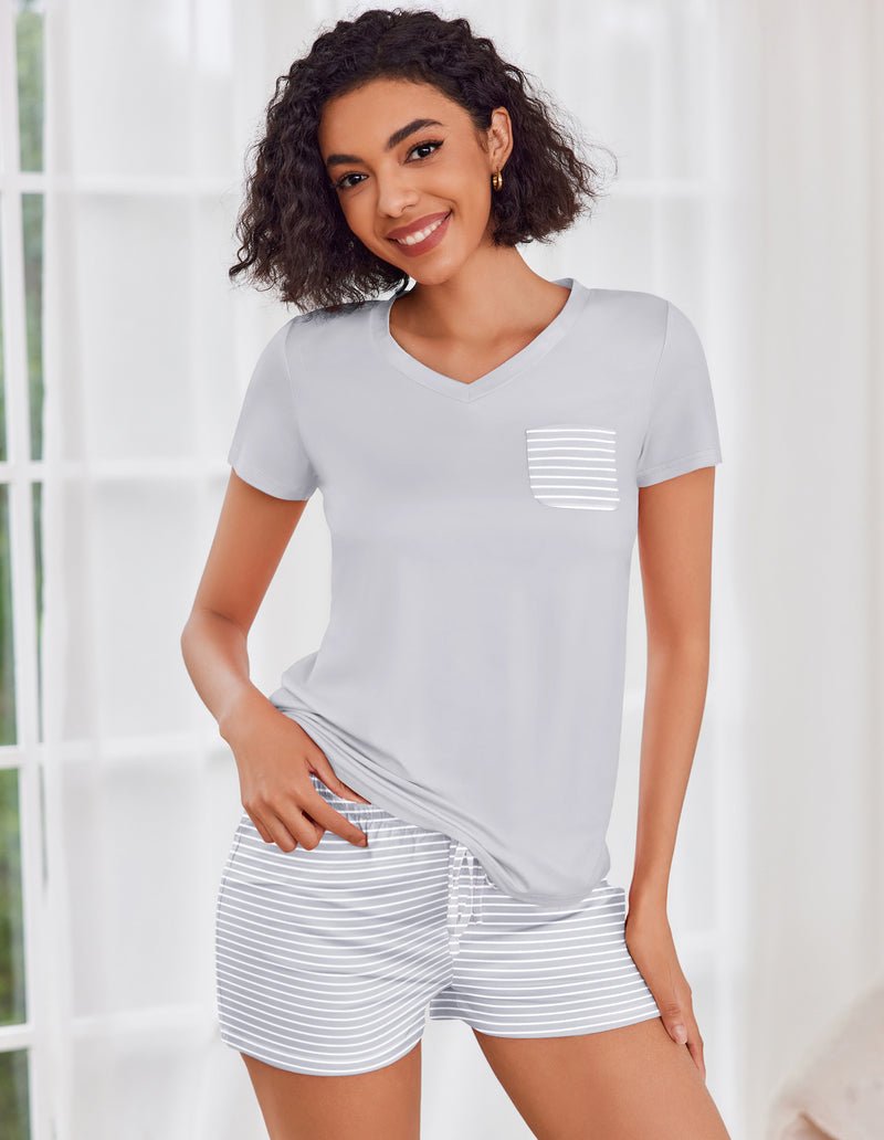 Teddy Pajama Sets Short Sleeve Pajamas Set