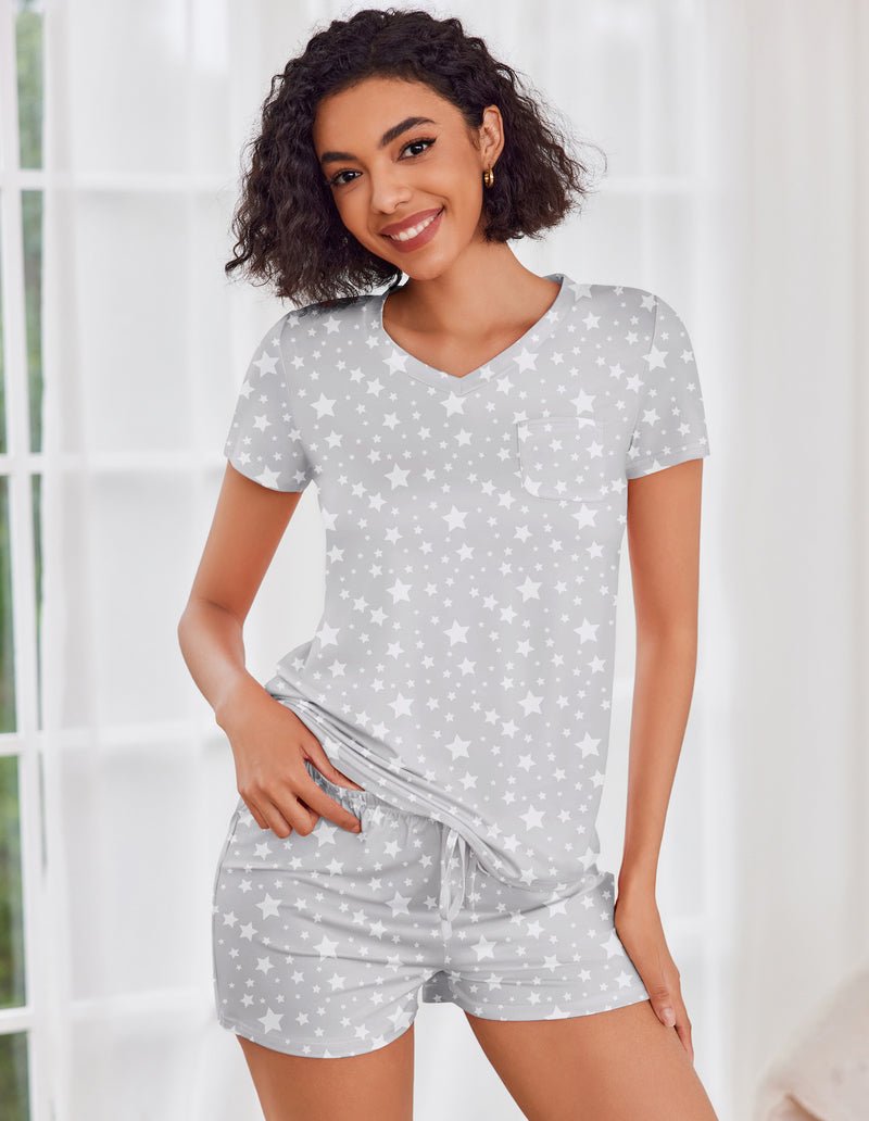Teddy Pajama Sets Short Sleeve Pajamas Set