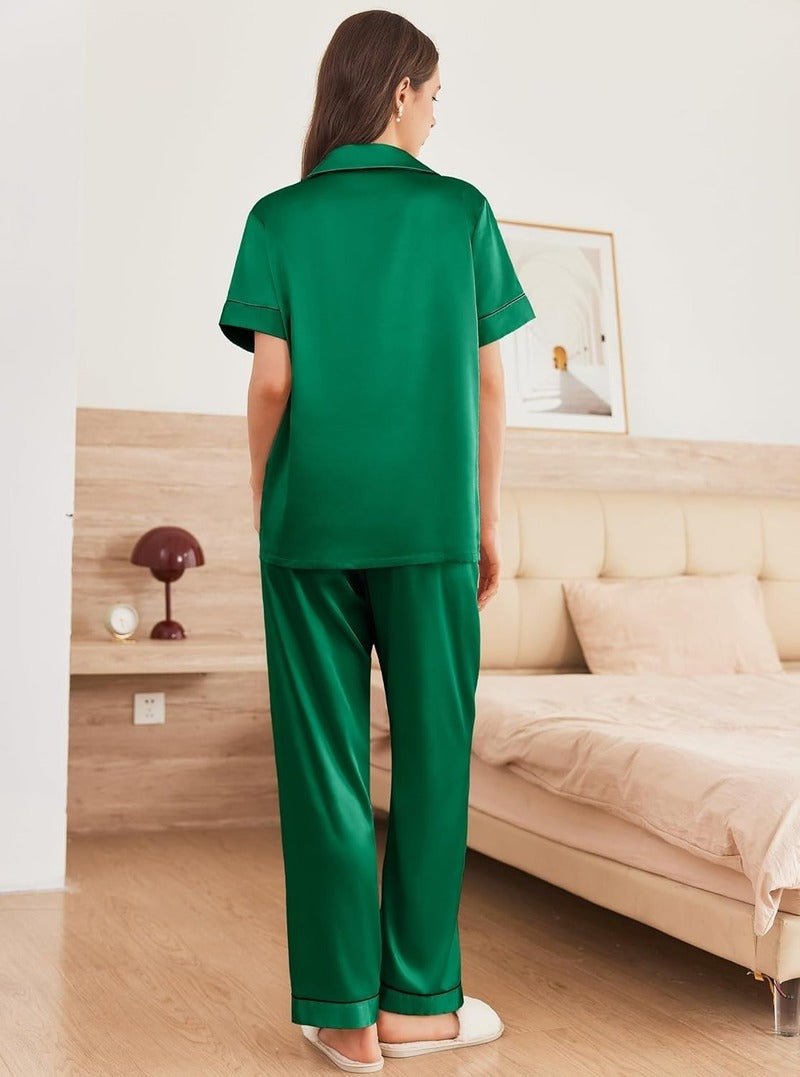 Timeless Silk Button Down Pajama Set (US Only)