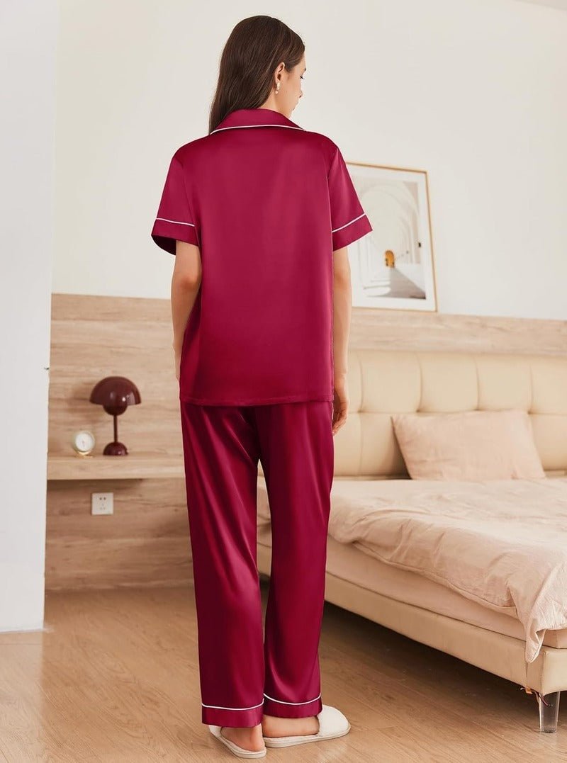 Timeless Silk Button Down Pajama Set (US Only)
