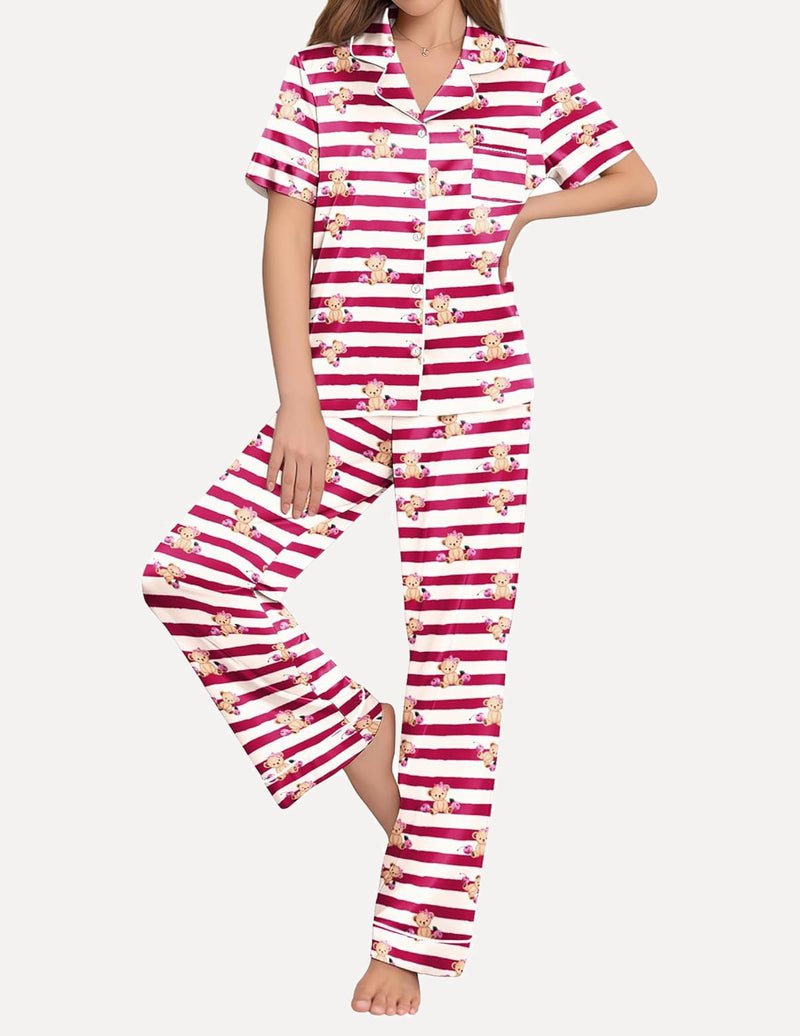 Timeless Silk Button Down Pajama Set (US Only)