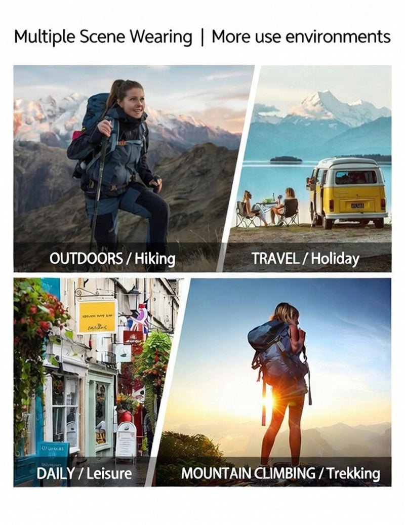 Mehrere Einsatzszenen: Outdoor Wandern, Reise Urlaub, Daily Leisure, Bergsteigen