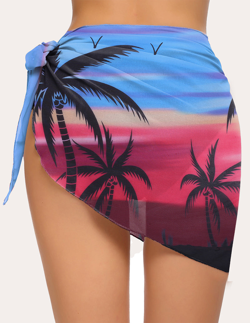 Ekouaer Sarong Wrap Beach Skirt