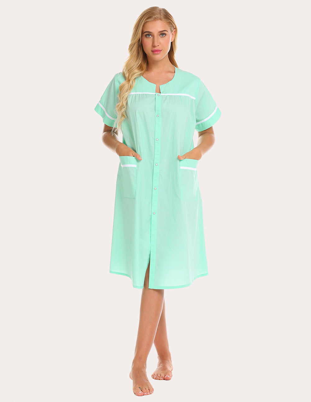 Ekouaer Cotton House Dress Nightgown (US Only) Ekouaer Cotton House Dress Nightgown (US Only)