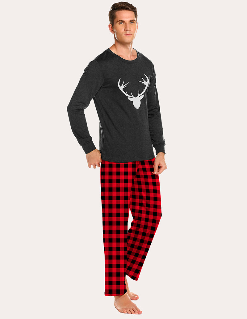 Ekouaer Men's Pajama Set