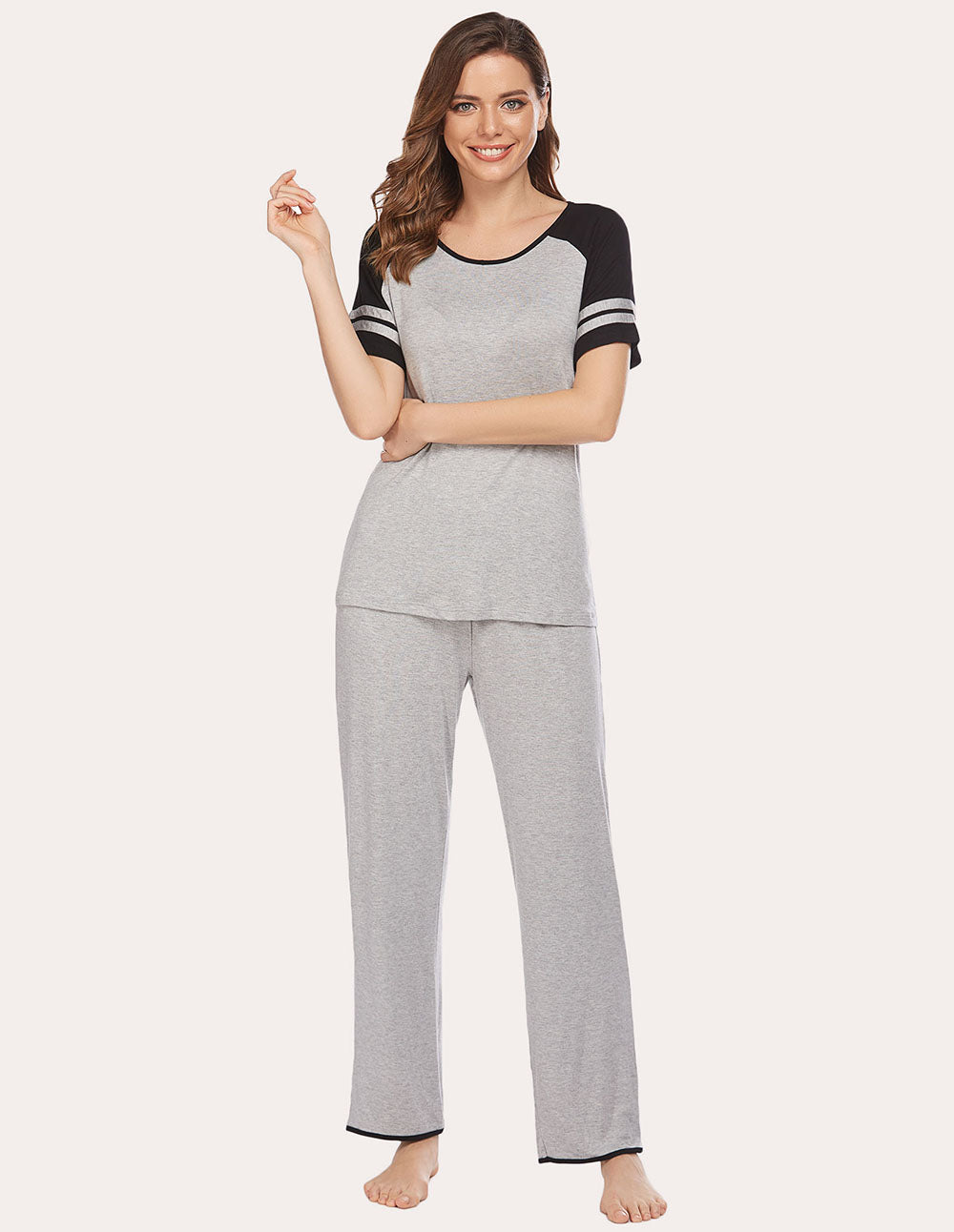 Ekouaer Fashionable Pajama Set
