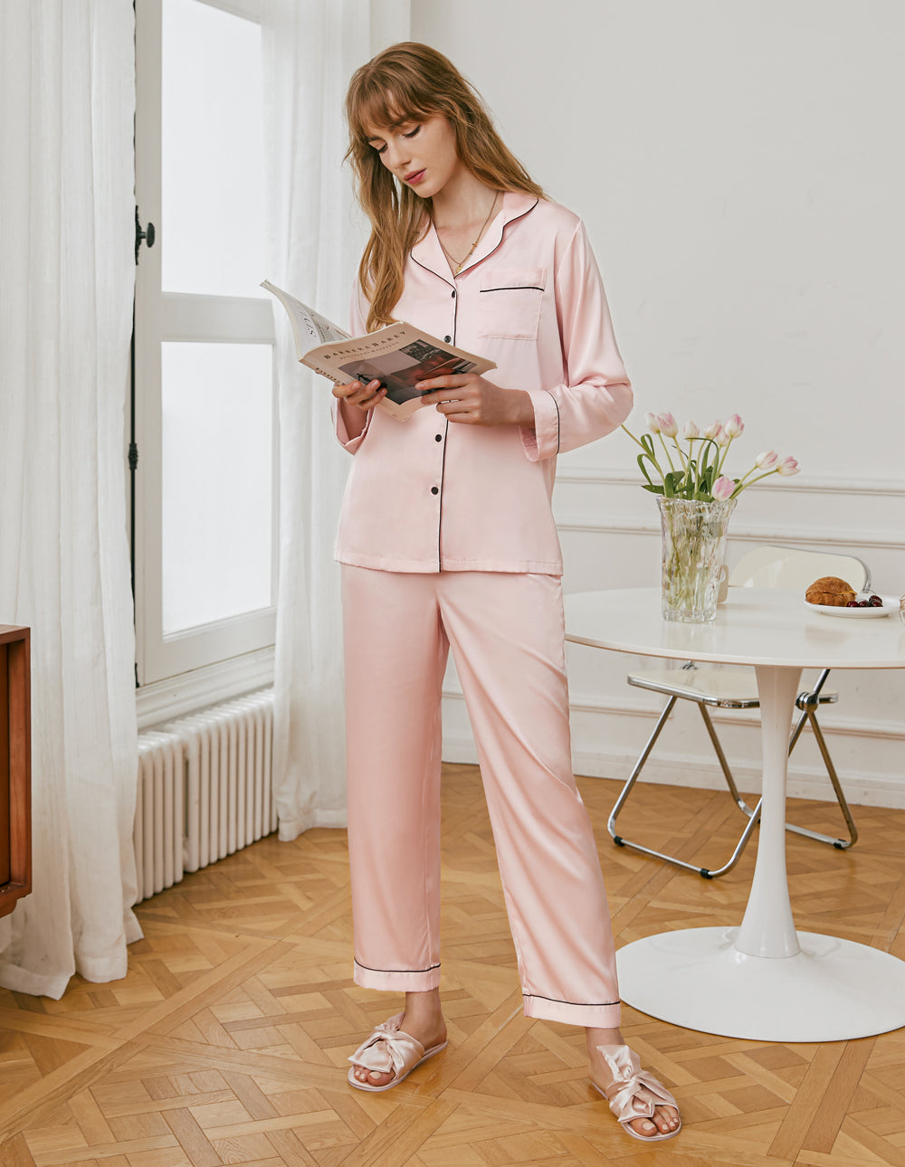 Ekouaer Classic Pajama Set