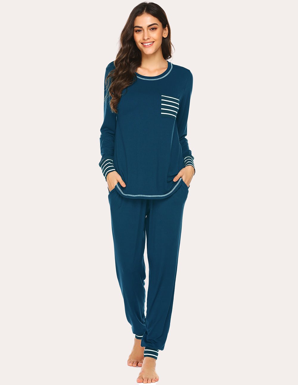 Ekouaer Classic Pajamas Set (US Only)